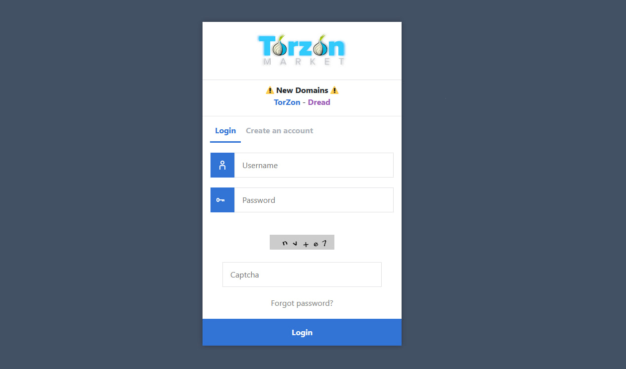 torzon login